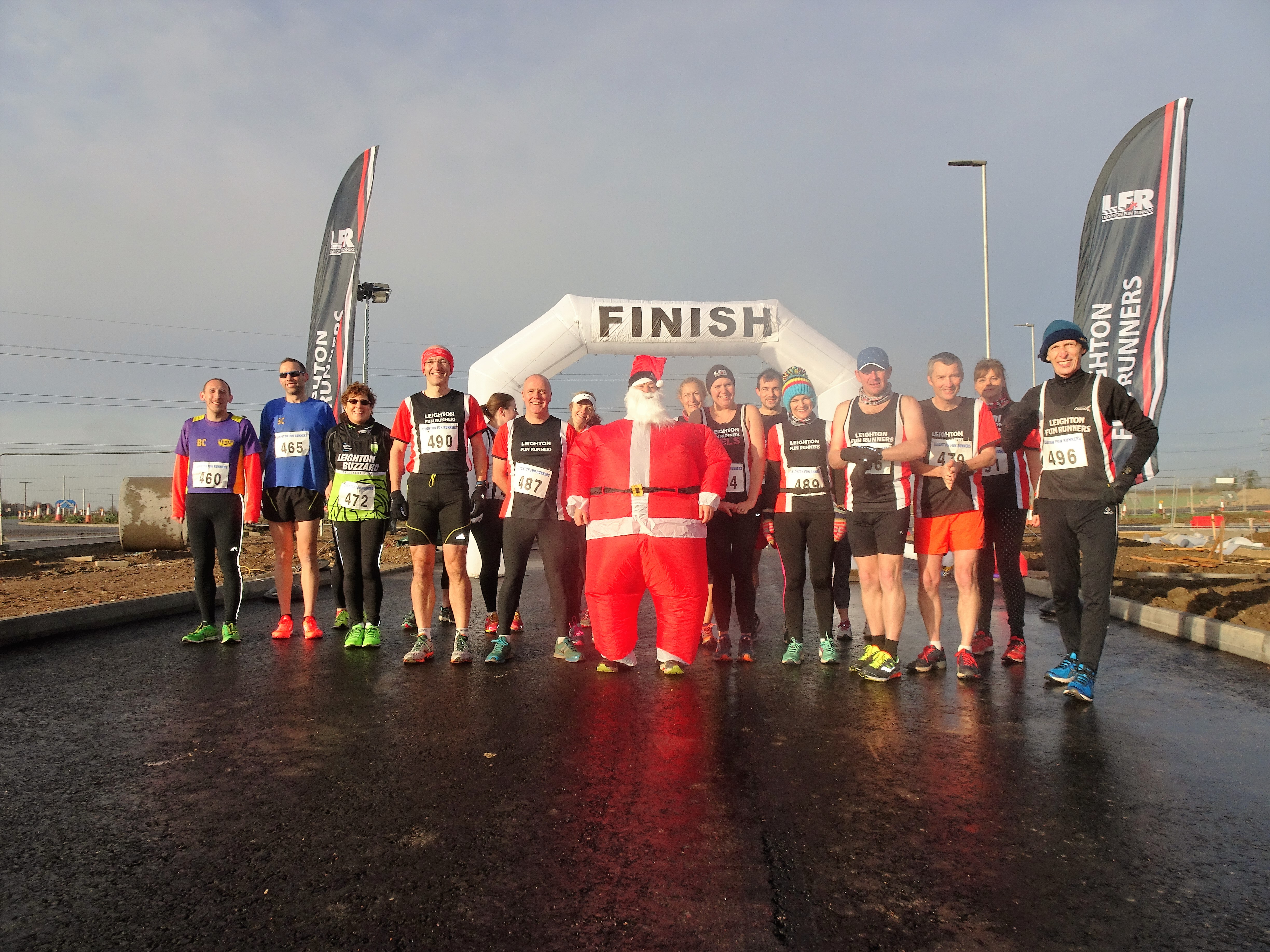 Local Runners Take Part In Woodside Link 5K Fun Run