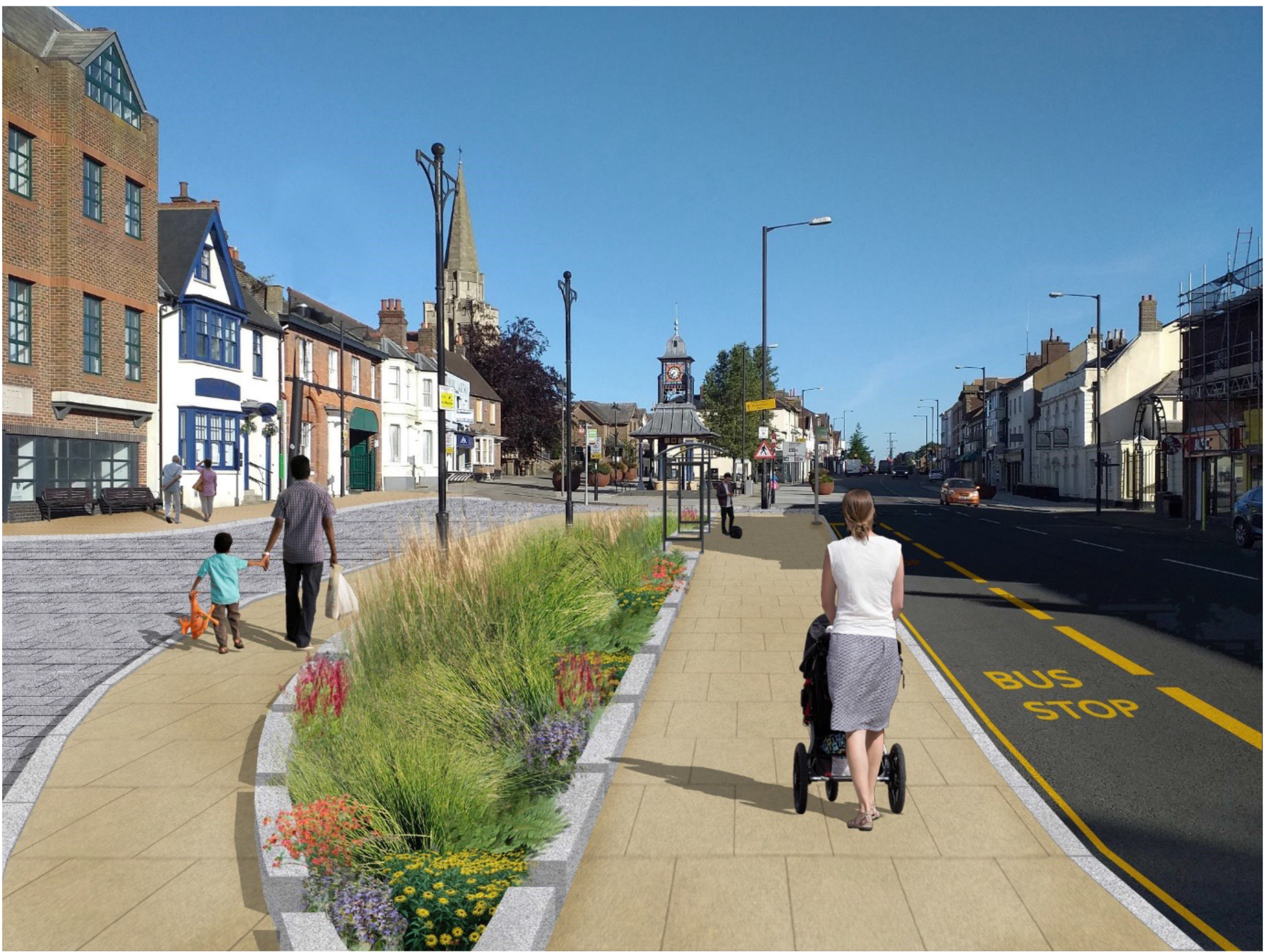Dunstable High Street Renewal Project Continues